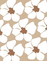 Abstract Flower Glam 2 papiers peint