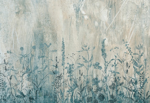 Field flowers grunge