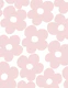Retro Blush Pink Daisies 1