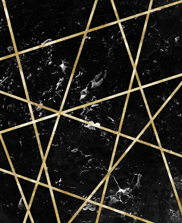 Black Marble Gold Geo Glam 1