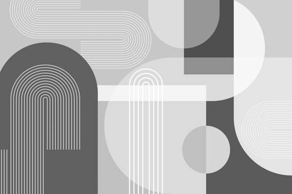 Abstract Arches Grey 2