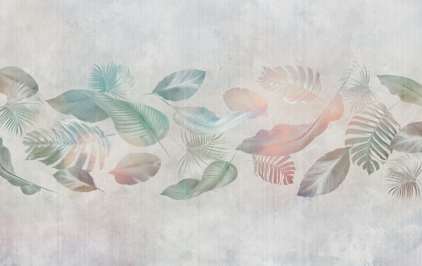 Tropical leaves grunge II