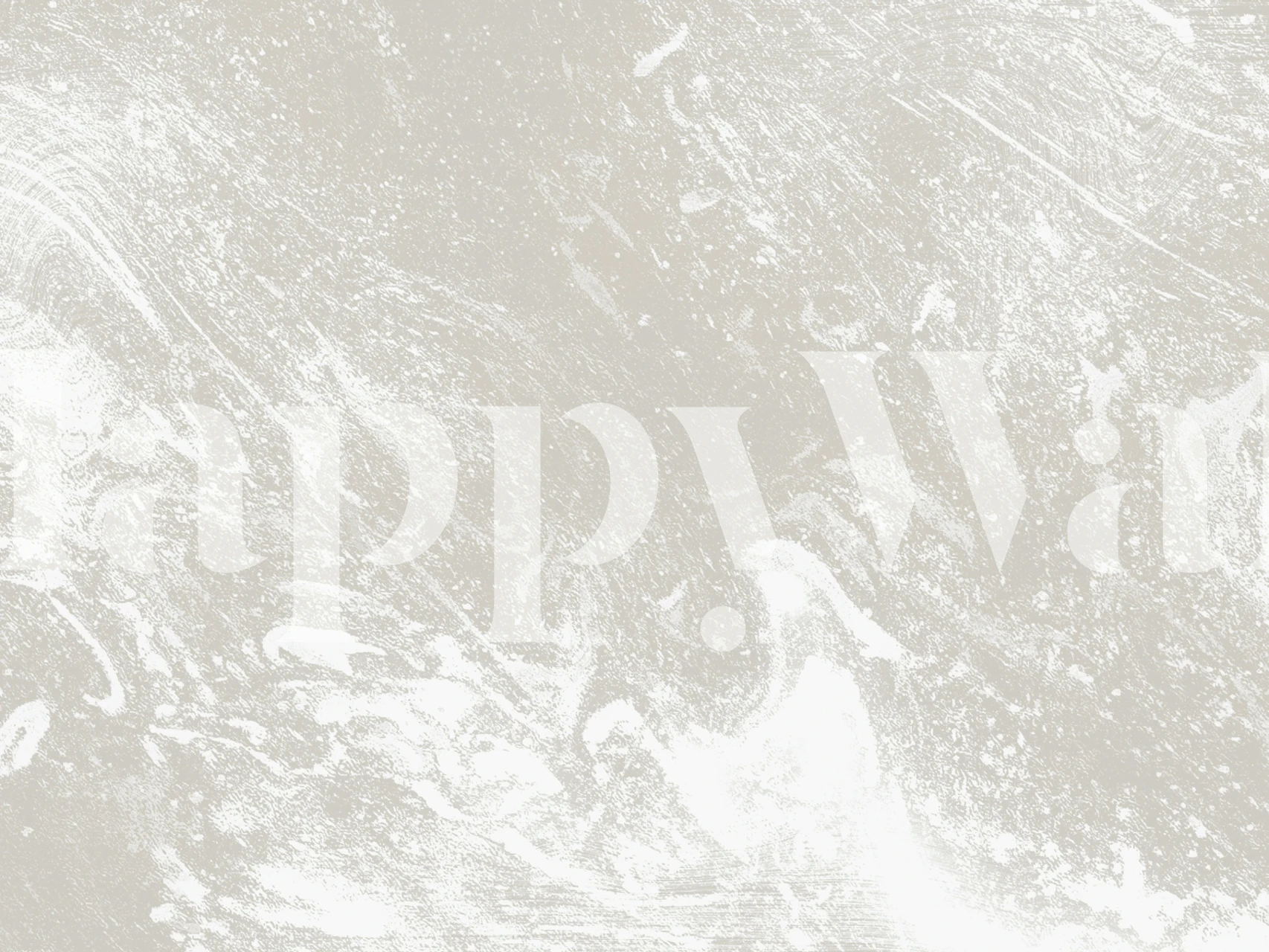 Beige marble effect wallpaper with swirling brush strokes