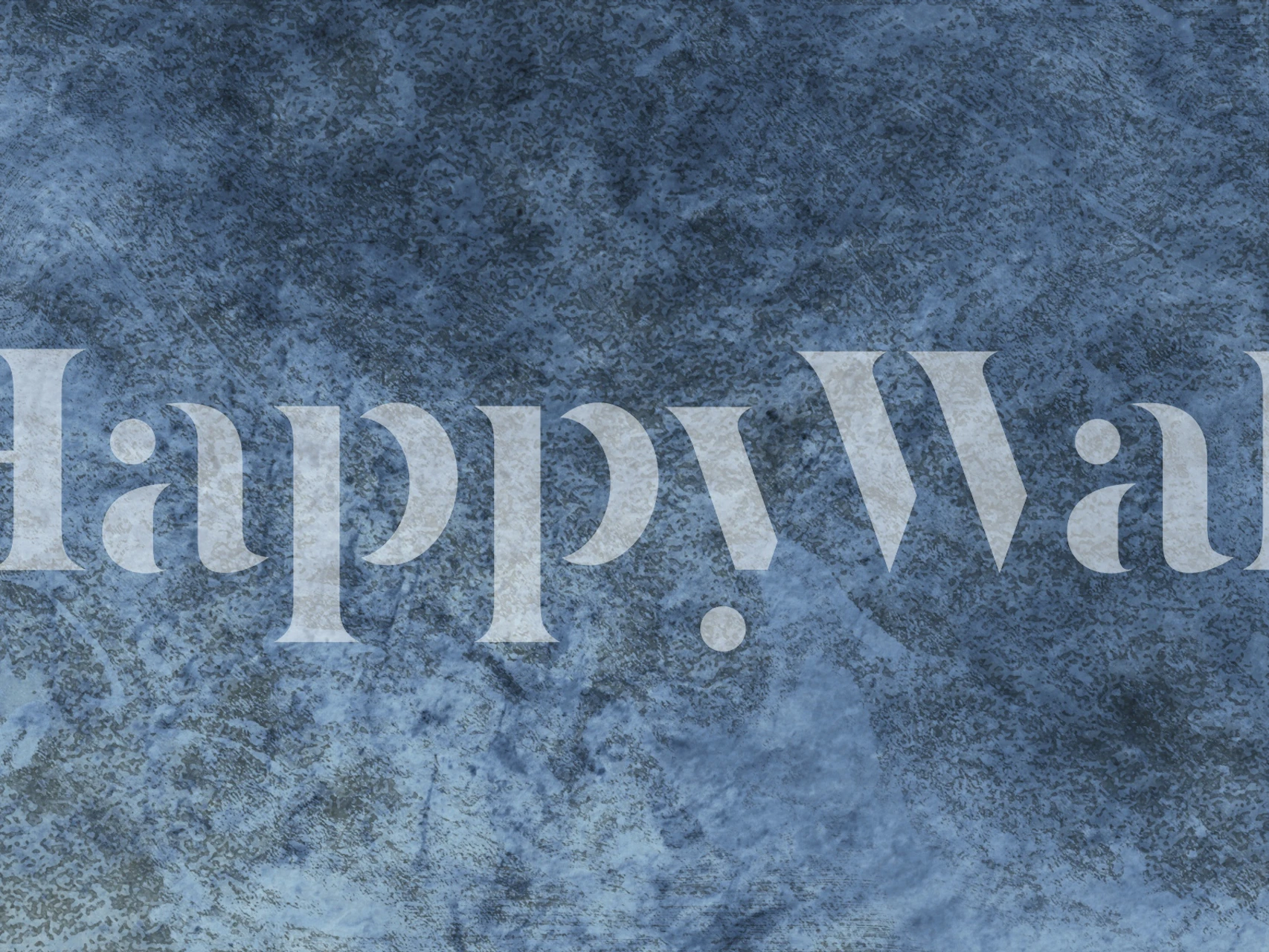 Papier peint texture eau indigo avec des bleus et des gris apaisants