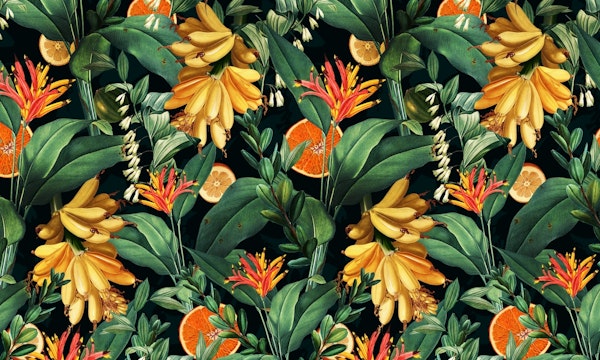 Tropical Orange Garden III