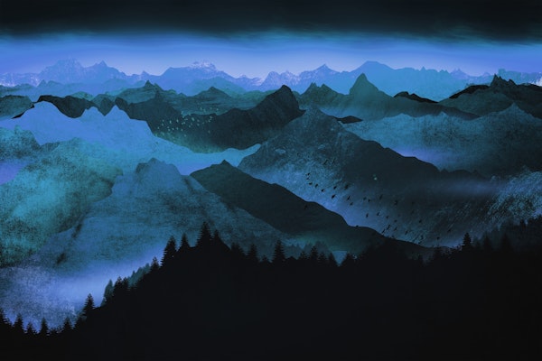 Unexplored mountains