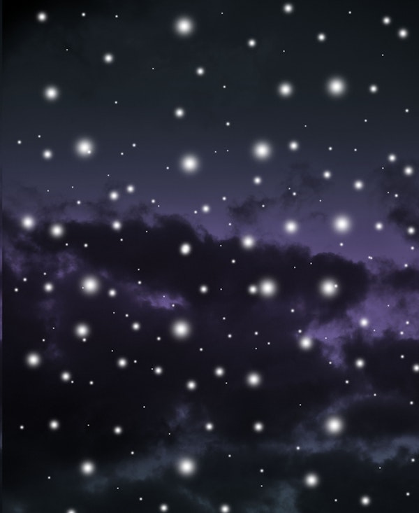 Purple Midnight Blue Cosmos 1