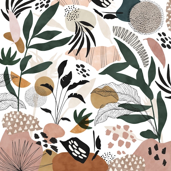 Modern abstract landscape