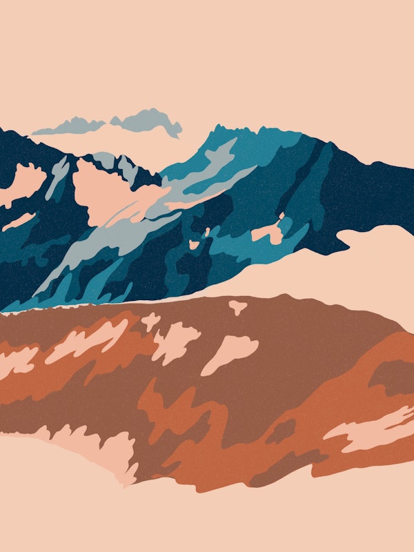 Sunrise Mountain Reflection