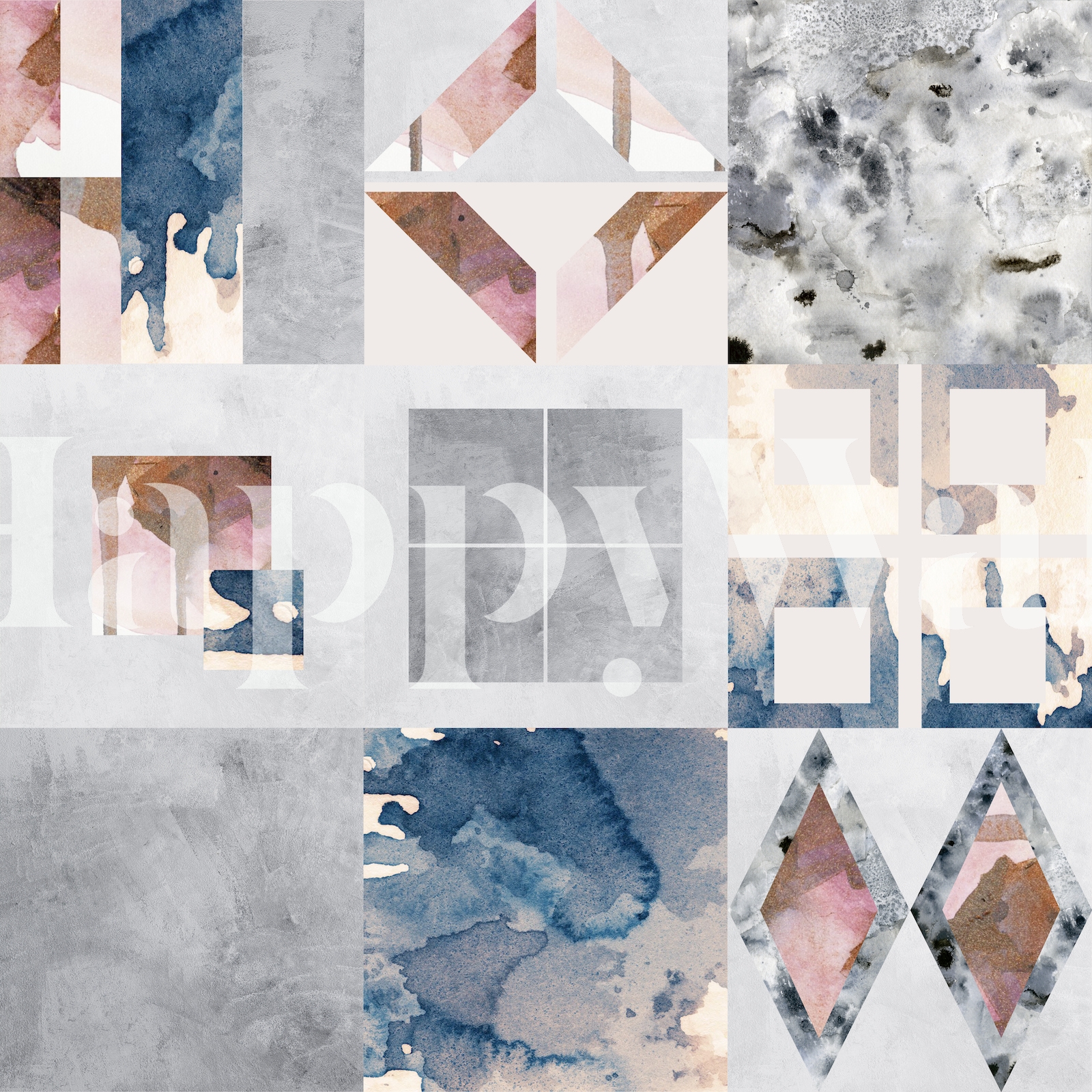 Modern Concrete Wallpaper | Buy High-Quality Designer Wallpapers