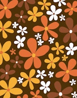 Retro Spring Daisies 2 tapete