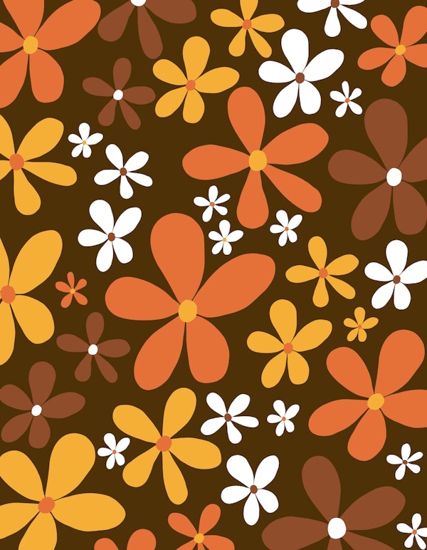 Retro Spring Daisies 2