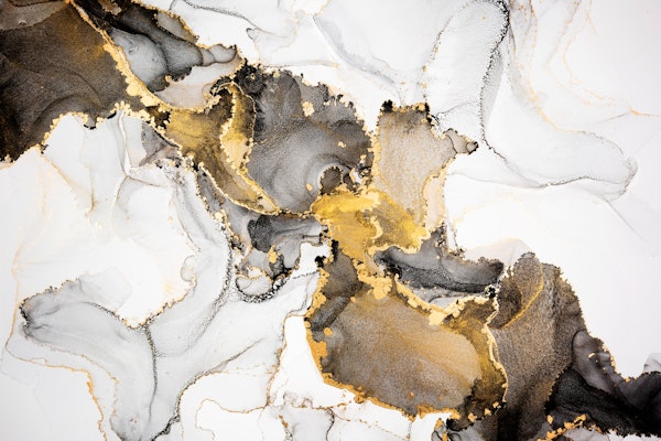 Luxury fluid art paint