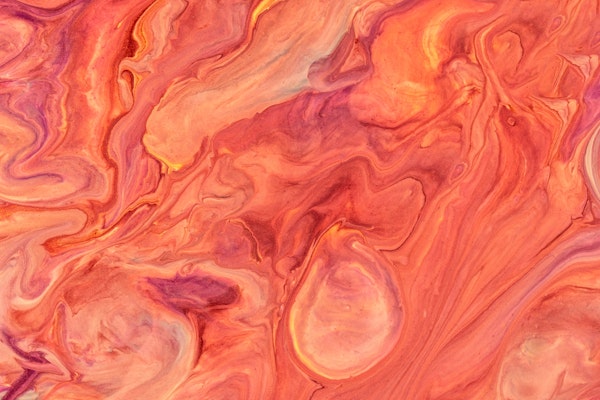 Red coral marble