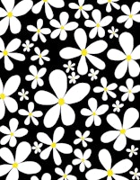 Retro Spring Daisies 3 papel pintado