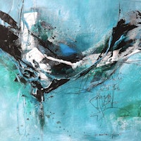 Broken Dream Abstract Art tapete