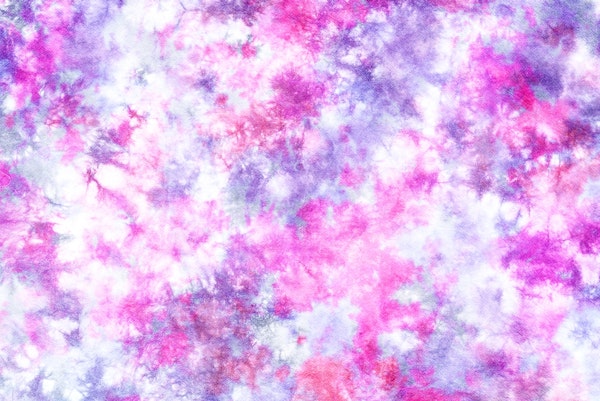 Purple pink tie dye
