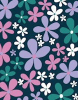 Retro Spring Daisies 4 tapete