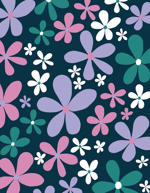 Retro Spring Daisies 4