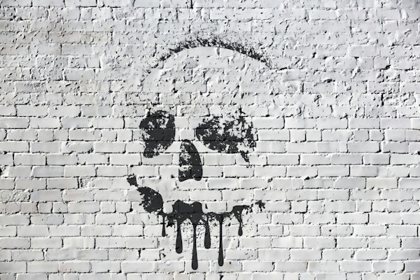 Urban Skull Graffiti Art