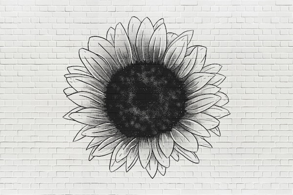 Sunflower Graffiti