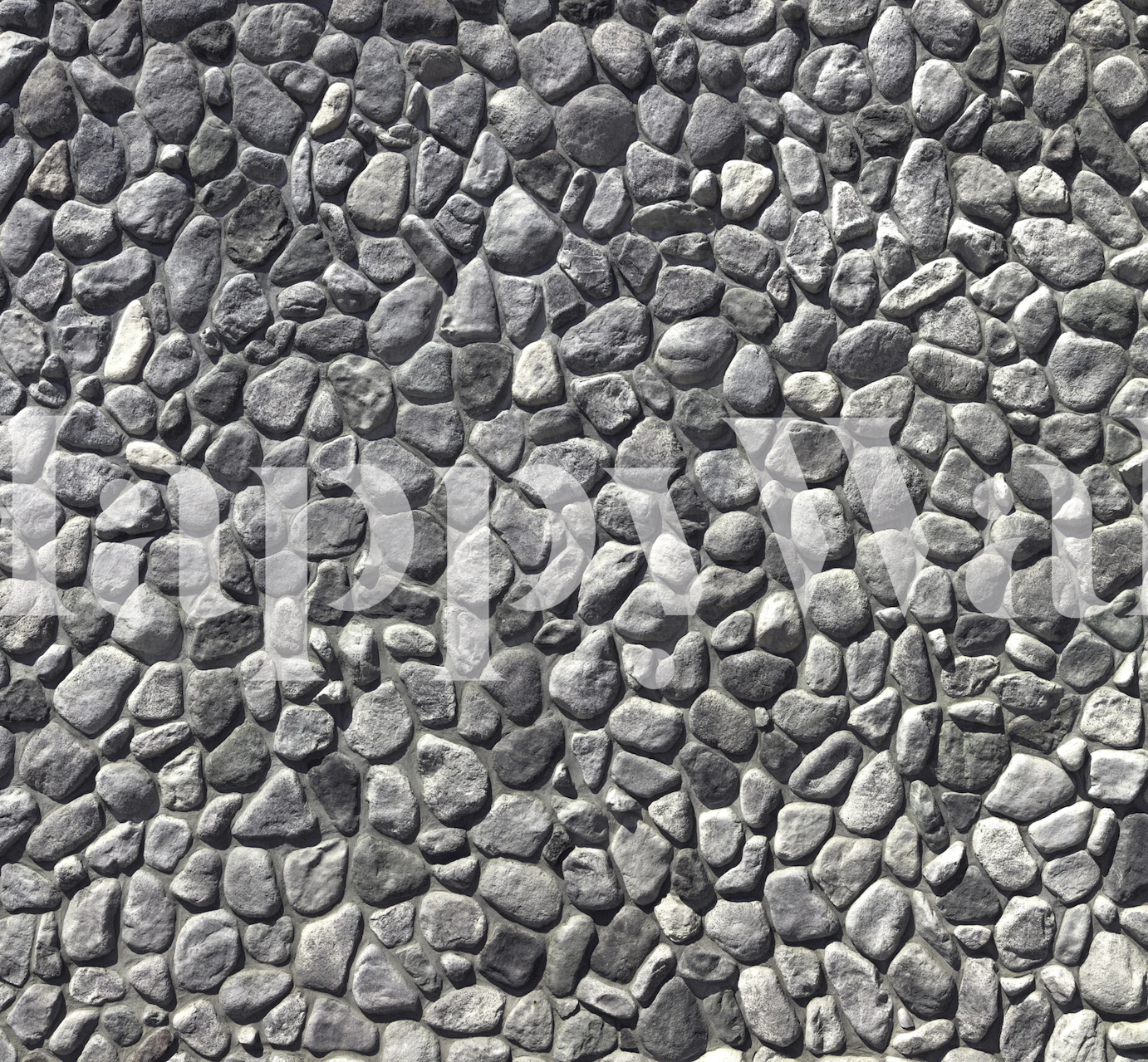 Gray pebble texture wallpaper showing stone patterns