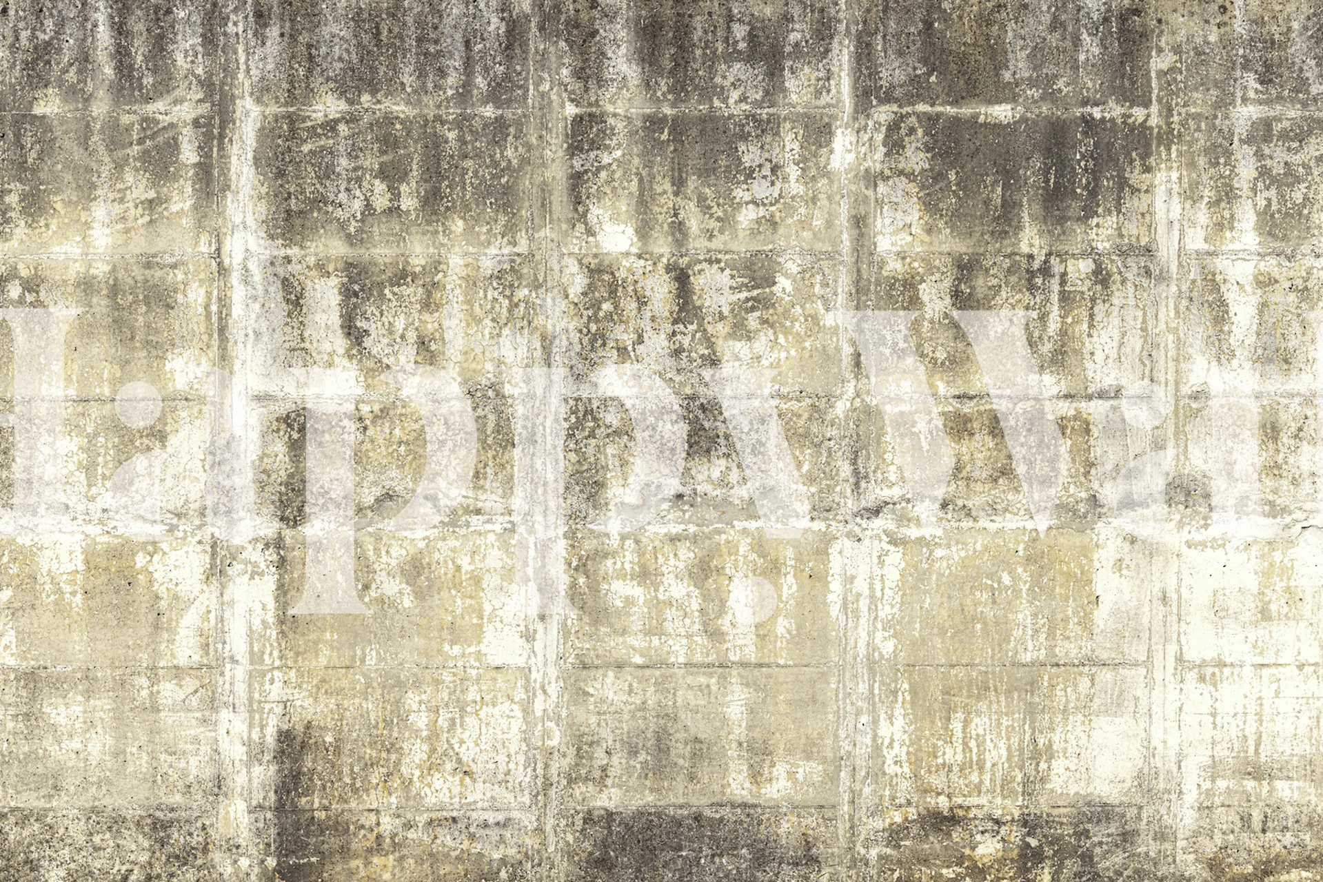 Distressed textured panels in grey tones wallpaper