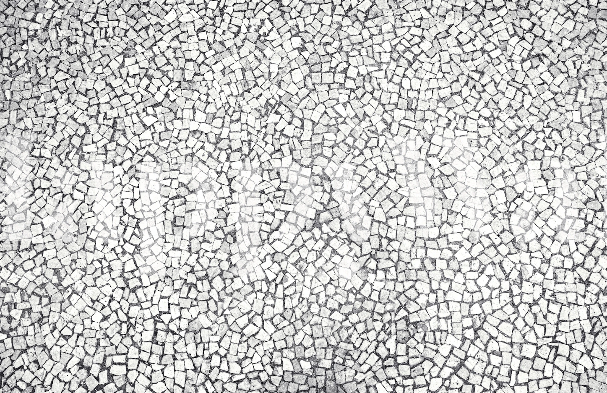 Papier peint mural sticker de carreaux de mosaïque monochrome