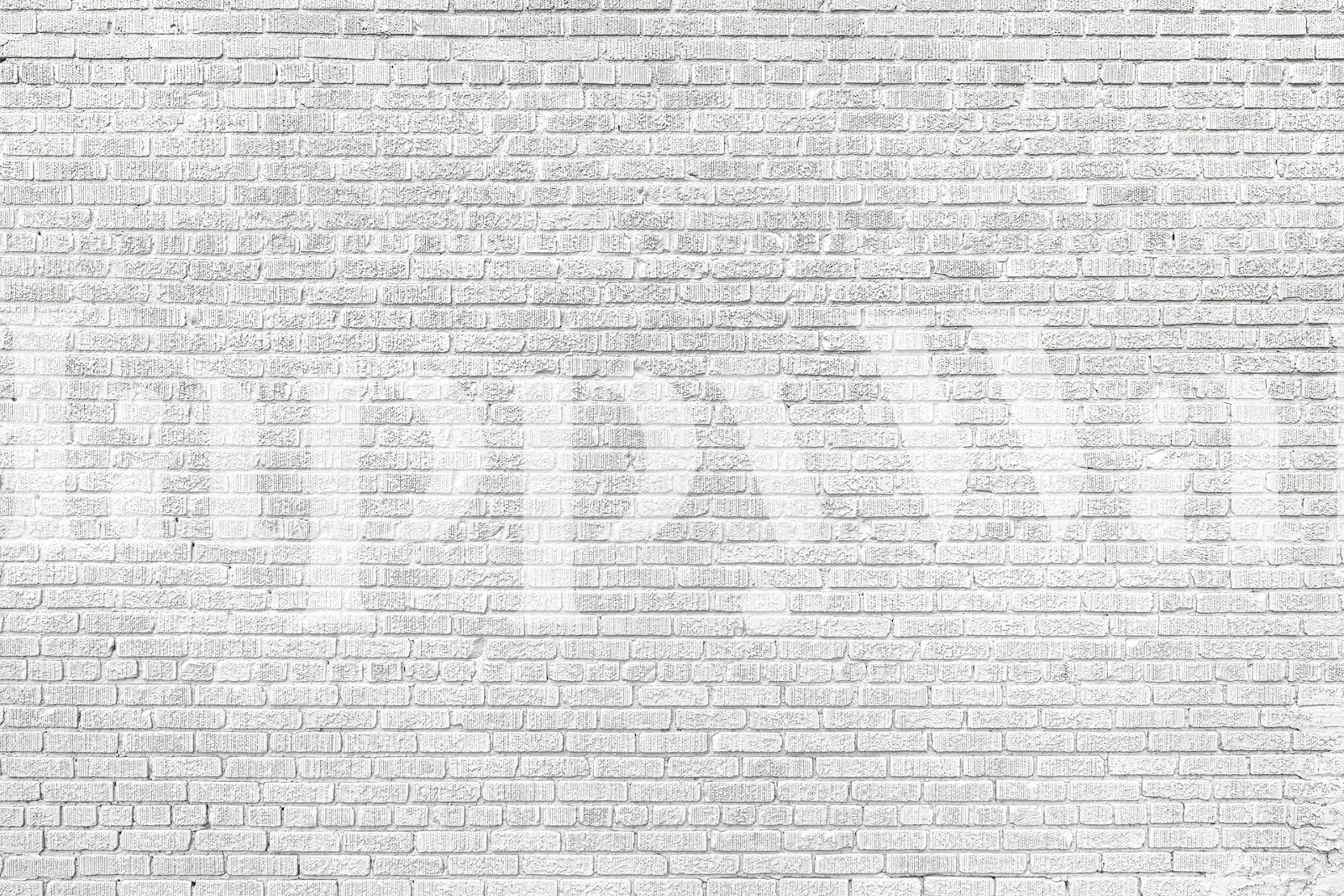 White brick wall texture wallpaper
