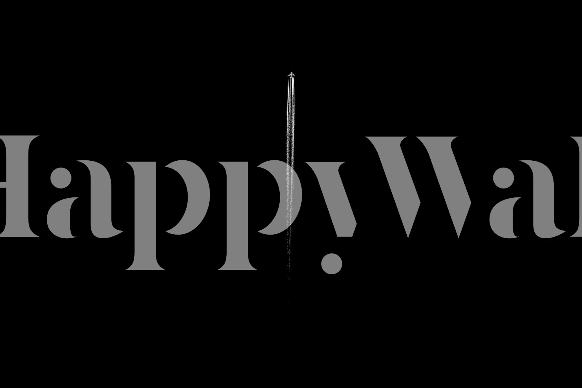 Monochrome abstract design wall mural for modern interiors