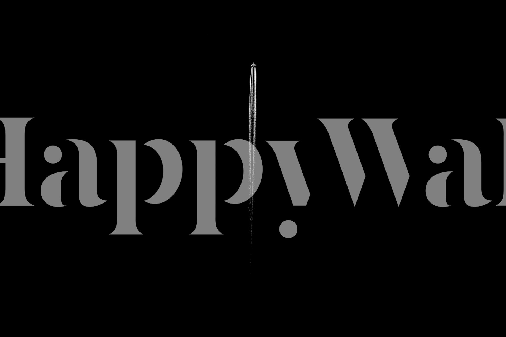 Monochrome abstract design wall mural for modern interiors