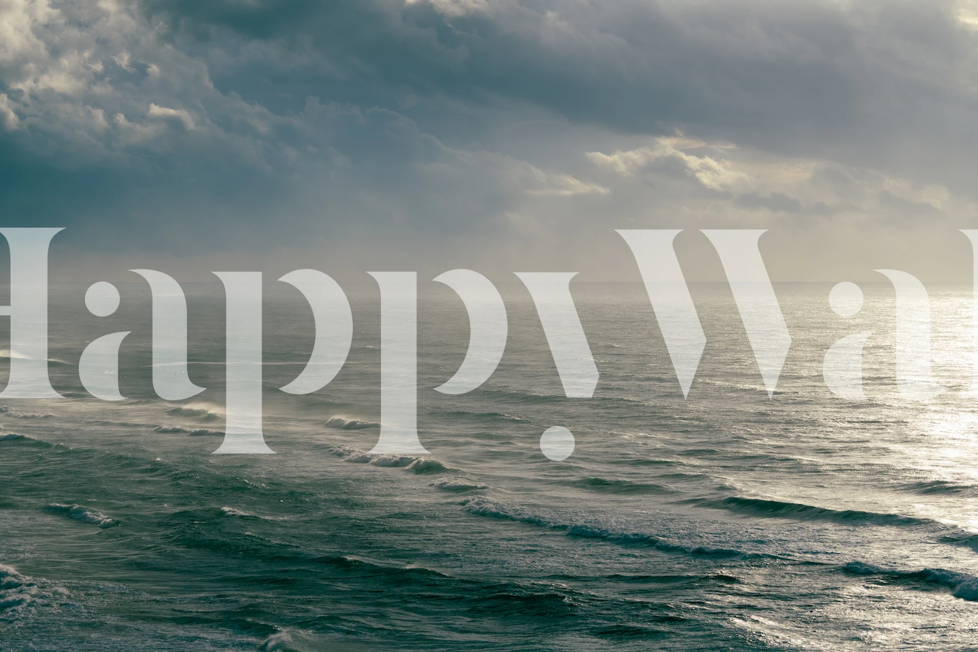 Winter Surfing VII wallpaper in a room