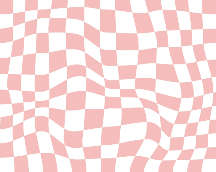 Pink Retro Checkered Wallpaper: Vibrant 90s Style Design