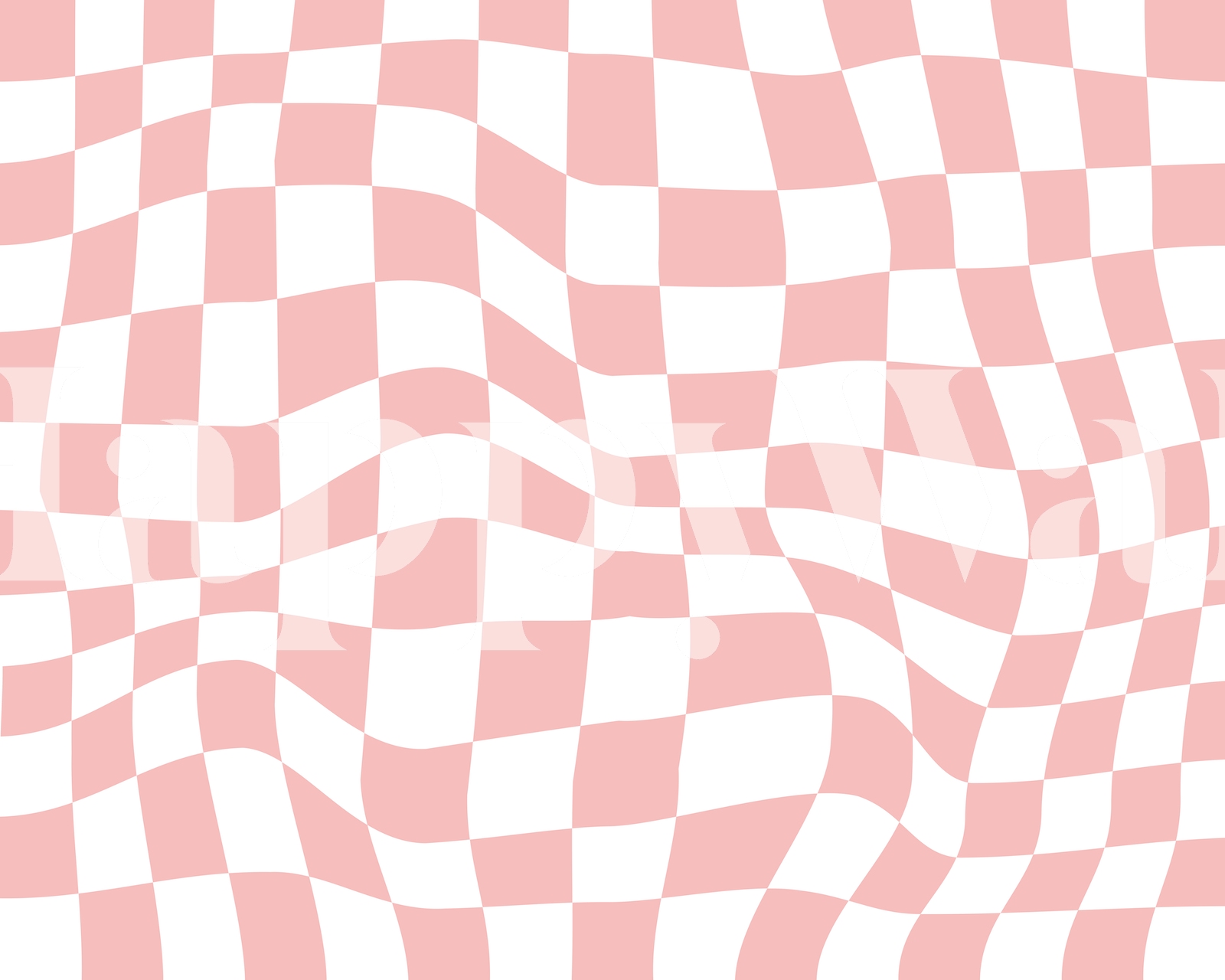Pink Retro Groovy Checkered wallpaper - Happywall