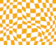Yellow Retro Groovy Checkered