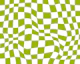 Green Retro Groovy Checkered