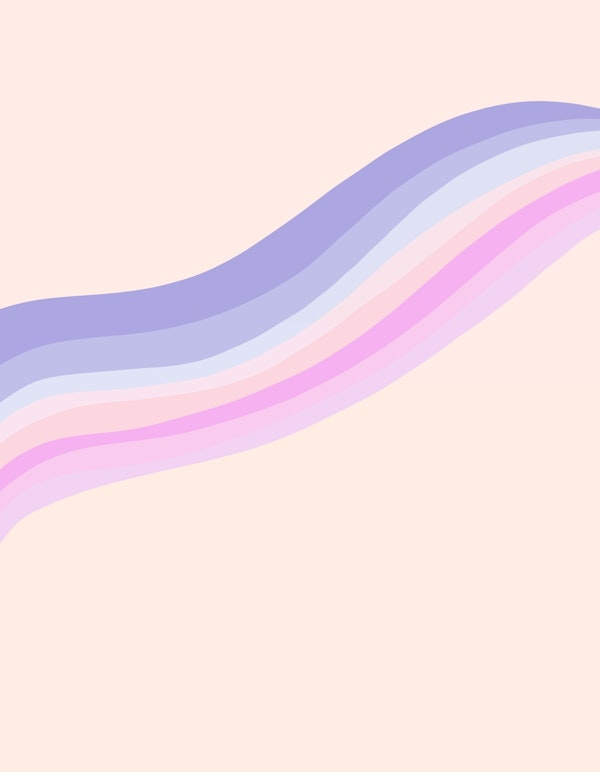 Retro Rainbow Wave 2