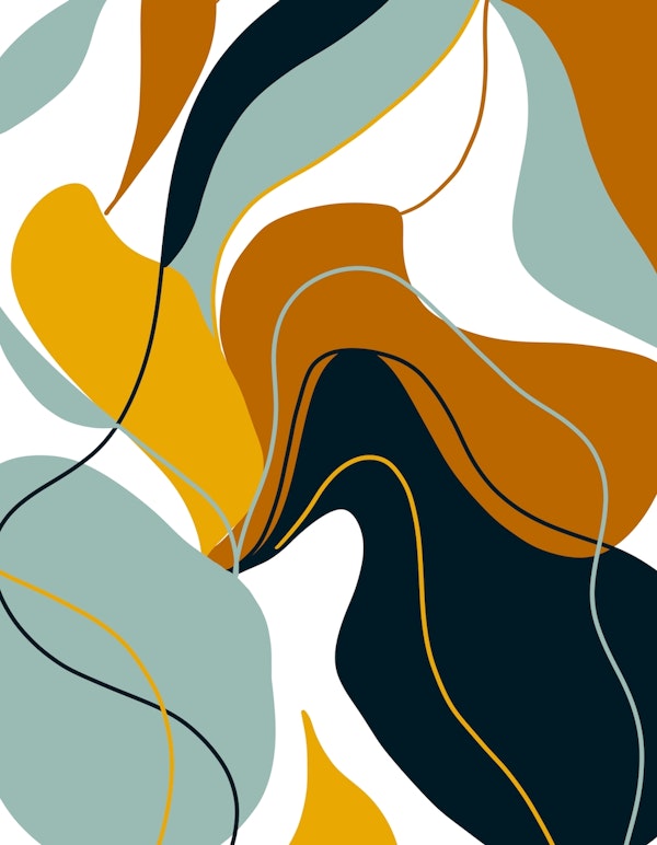 Retro Abstract Shapes 1