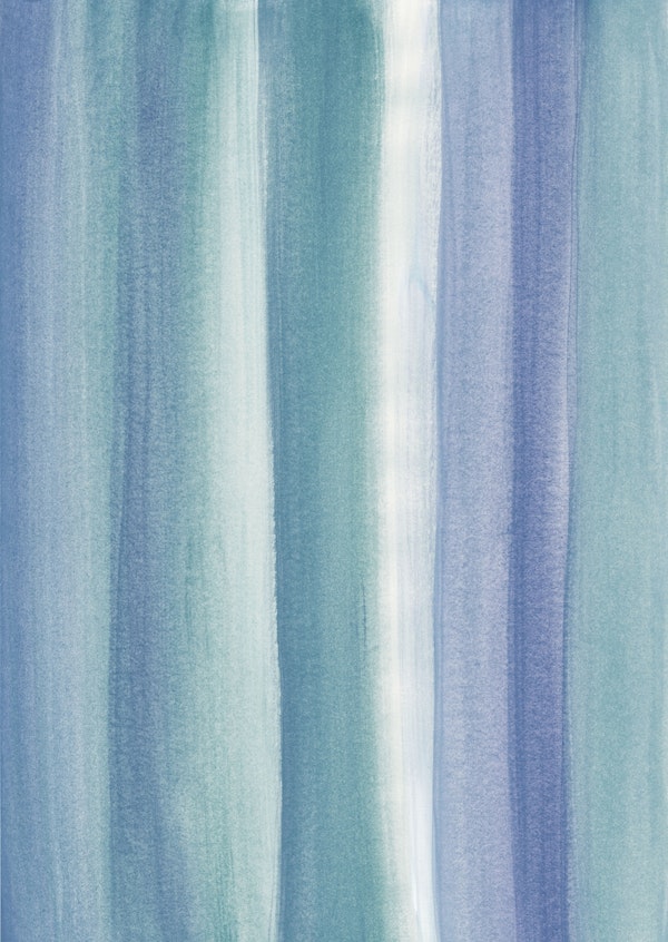 Green Blue Watercolor 1