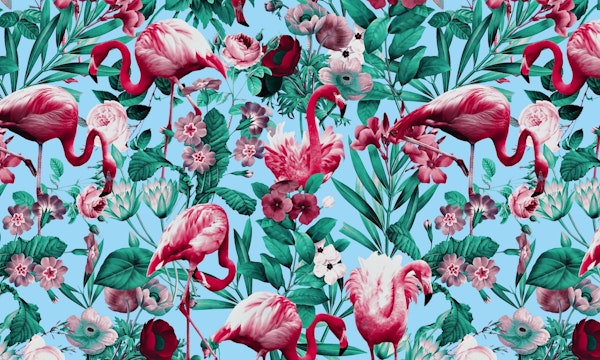 Spring Summer Floral Pattern