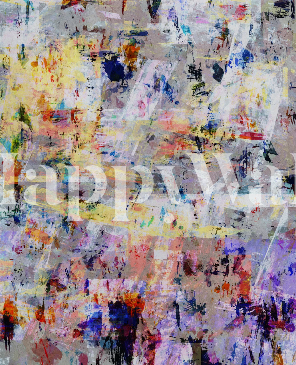 Random Brush Strokes 8 wallpaper displays vibrant colors