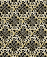 Golden Moroccan Tile Glam 1 wallpaper