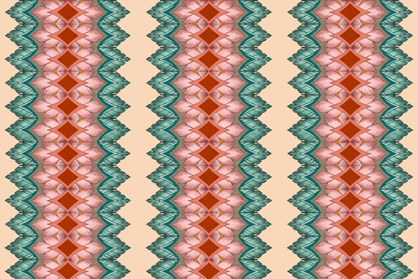 Diamond Leaves Pattern