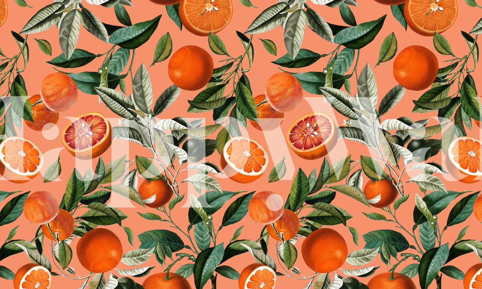Vintage Fruit Pattern XII Wallpaper - Buy Online | Happywall