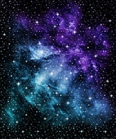 Purple Teal Galaxy Nebula 1 wallpaper
