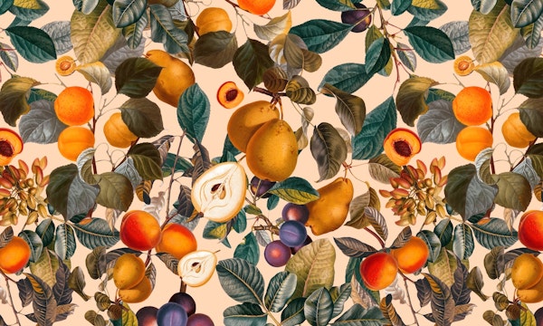 Vintage Fruit Pattern IX