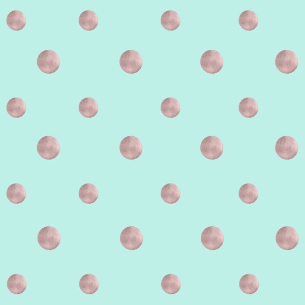 Happy Polka Dots Rose Gold 1