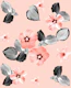 Living Coral Floral Dream 2