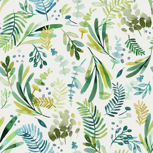 Botanical Plants Green Leaves