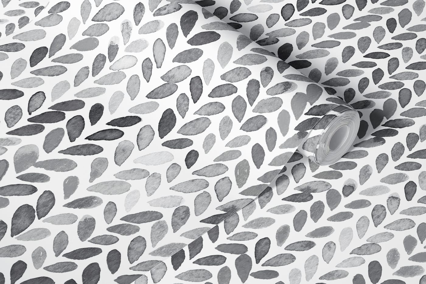 Knitting Texture Gray wallpaper roll